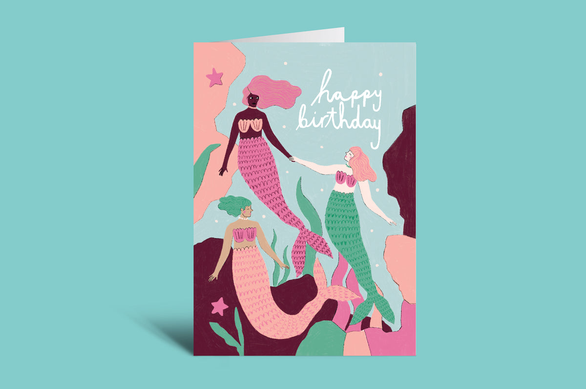 Birthday mermaids