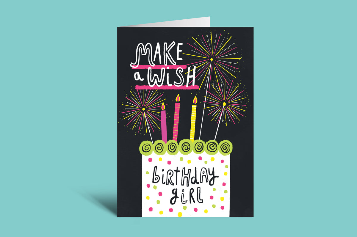 Make a wish birthday girl